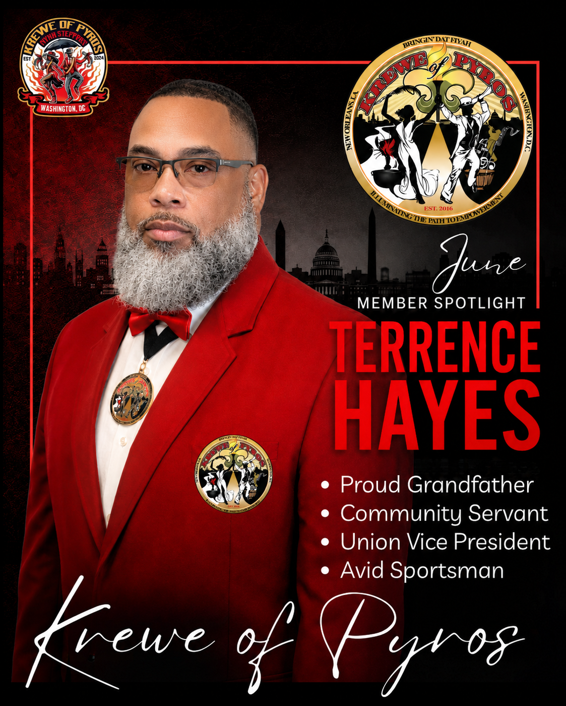 June Member Spotlight — Terrence Hayes
