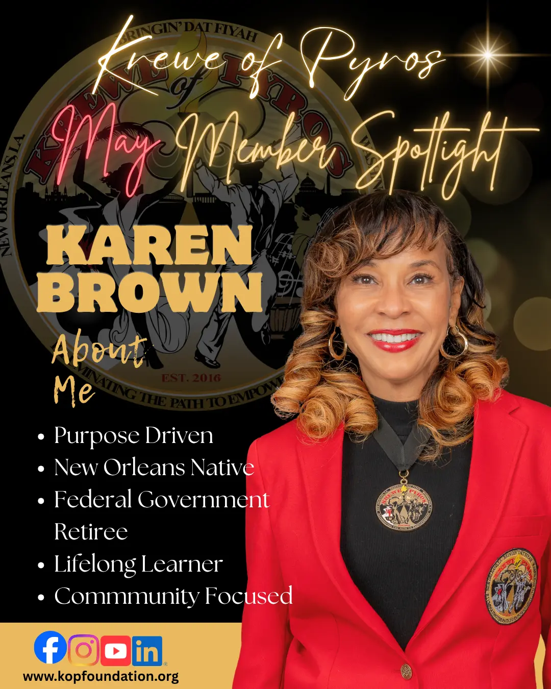 May Member Spotlight — Karen Brown