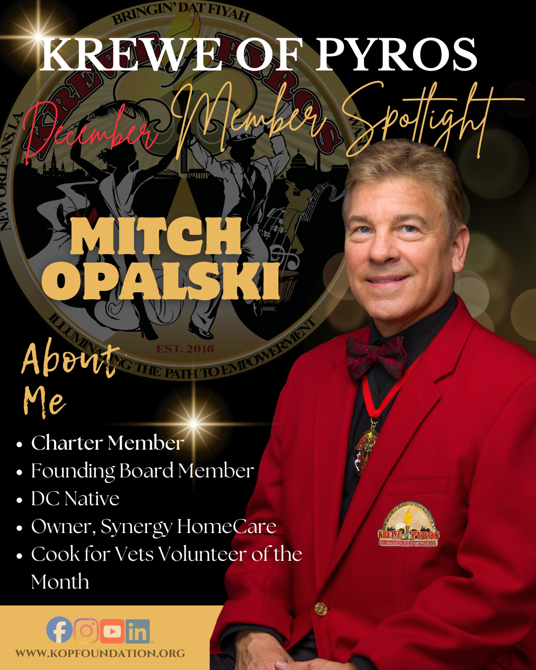 December Member Spotlight — Mitch Opalski