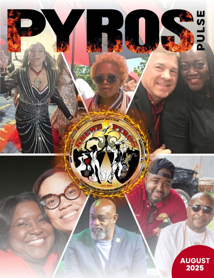 Cover of the August 2025 issue of Pyros Pulse magazine